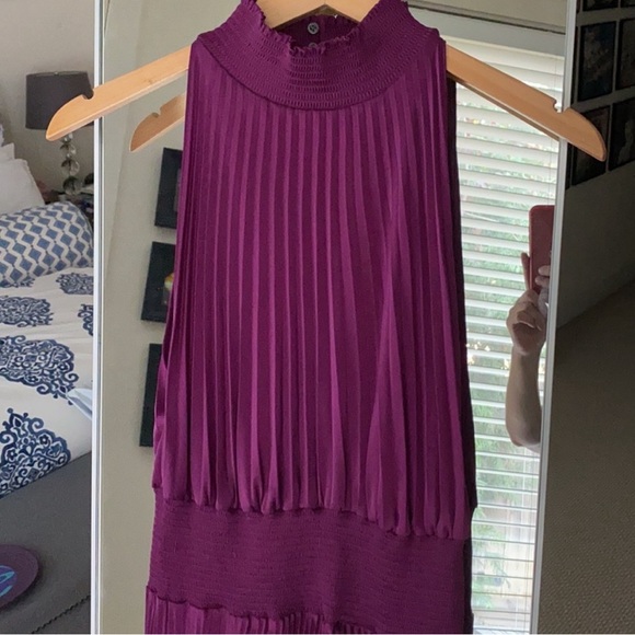 ALC Renzo Midi Dress in Orchid - Picture 2 of 7